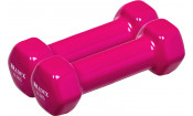 Набор гантелей обрезиненных по 0,5 кг, розовые, 2шт Набор гантелей обрезиненных по 0,5 кг, розовые, 2шт