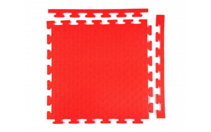 Мат-пазл повышенной плотности, 50 х 50 см, 8 мм, Цвет красный