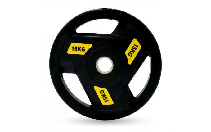 Диск обрезиненный c хватом UNIX Fit PRO 15 кг, 51 мм Диск обрезиненный c хватом UNIX Fit PRO 15 кг, 51 мм