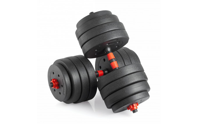 Гантели разборные с грифом, 40 кг. (2 шт. х 20 кг.) VictoryFit VF-DС400 Гантели разборные с грифом, 40 кг. (2 шт. х 20 кг.) VictoryFit VF-DС400